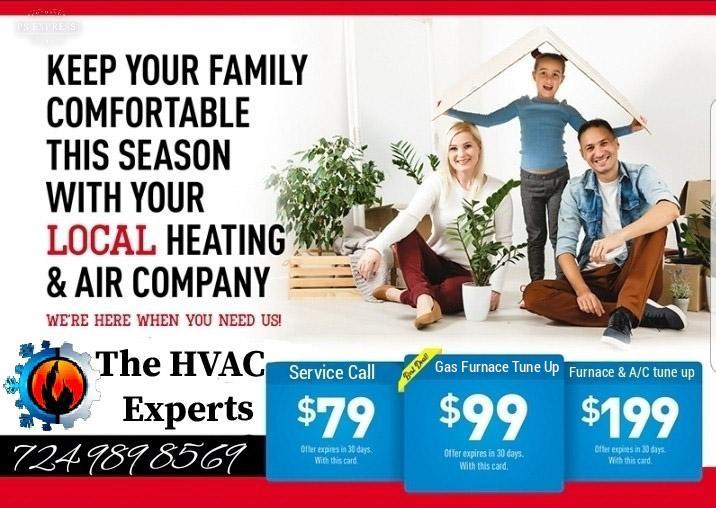 kepp your family comfortable with the hvac experts